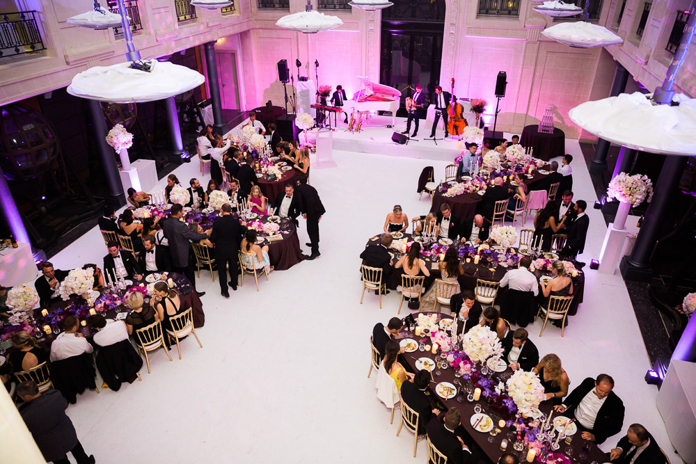 Wedding dinner planning in Paris
