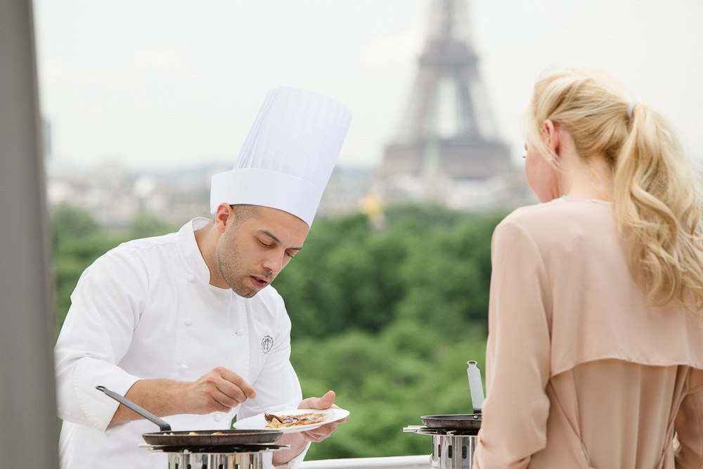 Fairewell brunch after Vaux le vicomte wedding - Hotel Crillon Paris
